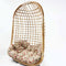 Rattan Swing With Seat Cushion - Natural
