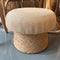 Mushroom Fabric Stool - Khakhi