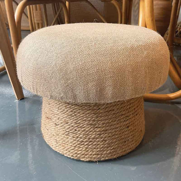 Mushroom Fabric Stool - Khakhi