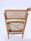 Rattan White Oak Folder Chair - Natural