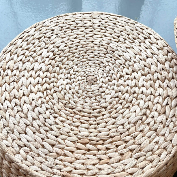 Seagrass Ottoman - Natural