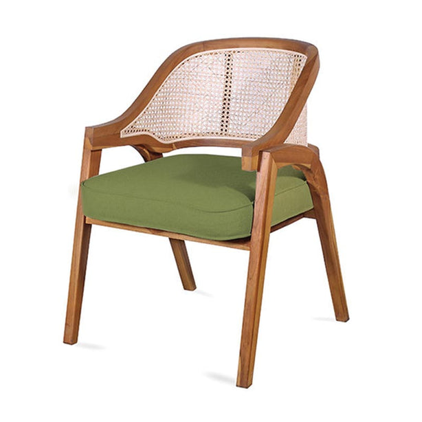 Nostalgia Dining Chair - Brown & Green