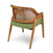 Nostalgia Dining Chair - Brown & Green