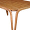 Trombone V Dining Table - Brown