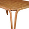 Trombone V Dining Table - Brown