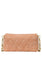 Kate Spade Carey Quilted Peach Tweed Wallet On Chain - Orange Jasper