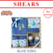 Shears Baby Gift Set Essential 4 Pcs Gift Set BLUE DINO Ideal for Newborn Baby Boy
