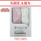 Shears Baby Swaddle Breathable Toddler Bamboo Muslin Blanket 2 PCS Pink Flower