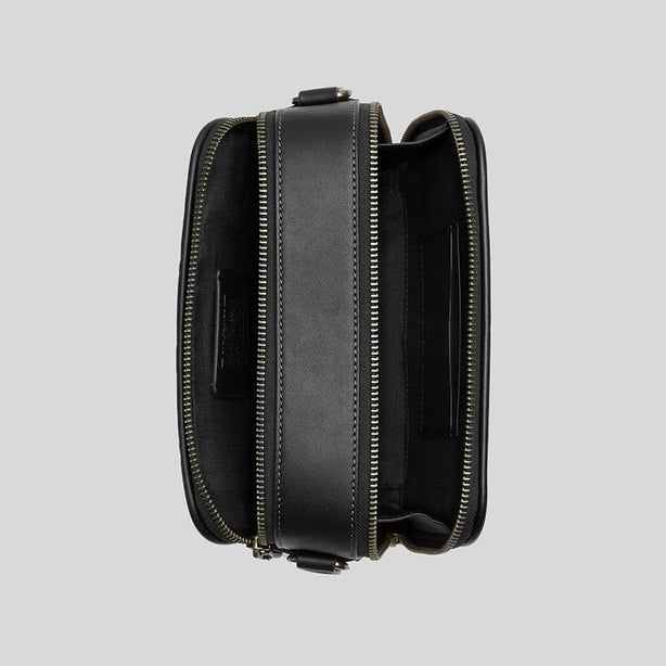 Coach Wyatt Crossbody In Signature Canvas Charcoal Black RS-CM109