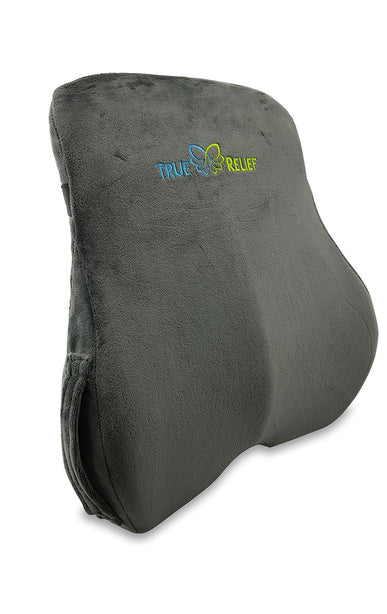 True Relief Ortho-Memory Foam Back & Lumbar Support Cushion