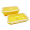 Travel Joy Eco Food Grade Silicone Foldable Lunch Box (1200ml) Lemon Yellow