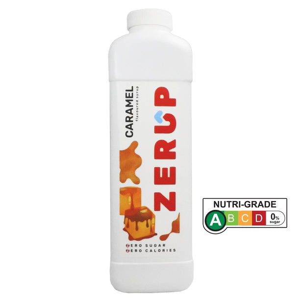 Zerup Zero Sugar Caramel Syrup 1L
