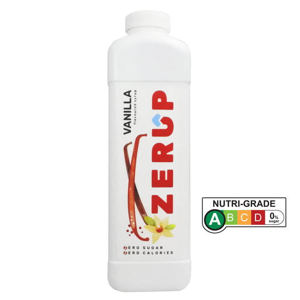 Zerup Zero Sugar Vanilla Syrup 1L