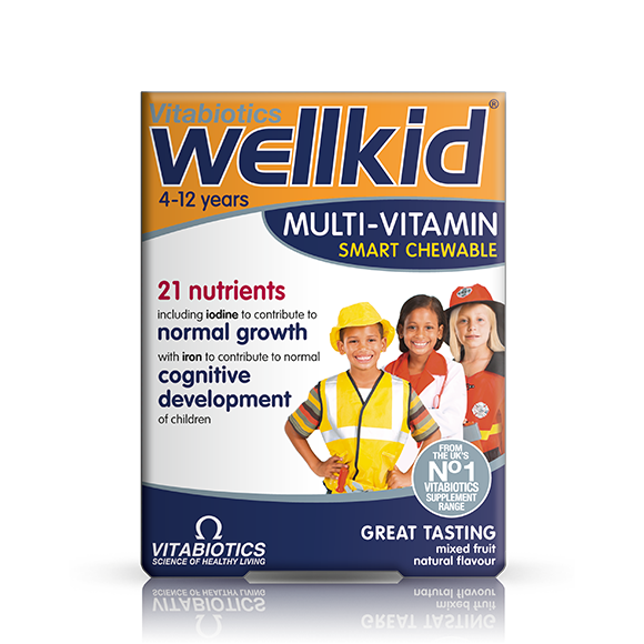 Vitabiotic Wellklid Smart Chewables 30's