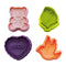 Ibili Plc Cookie Cutters W/Ejector, St.Valentine, 4Pc/Set
