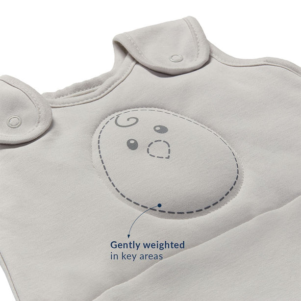 Nested Bean Zen Sack Classic Baby Swaddle Blanket - Grey Mist