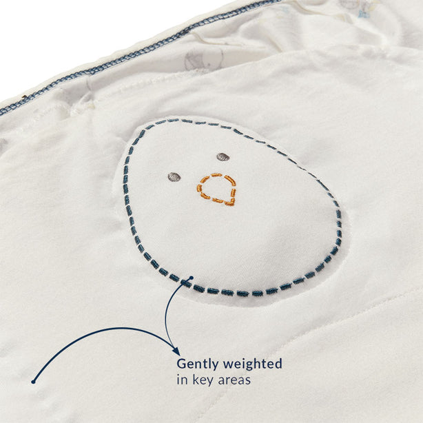Nested Bean Zen Swaddle Newborn Premier - Deepsea Divers (One Size)