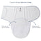 Nested Bean Zen Swaddle Newborn Classic - Stardust Blue (One Size)