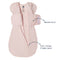 Nested Bean Zen One Classic Baby Swaddle Blanket - Soft Pink (Small)