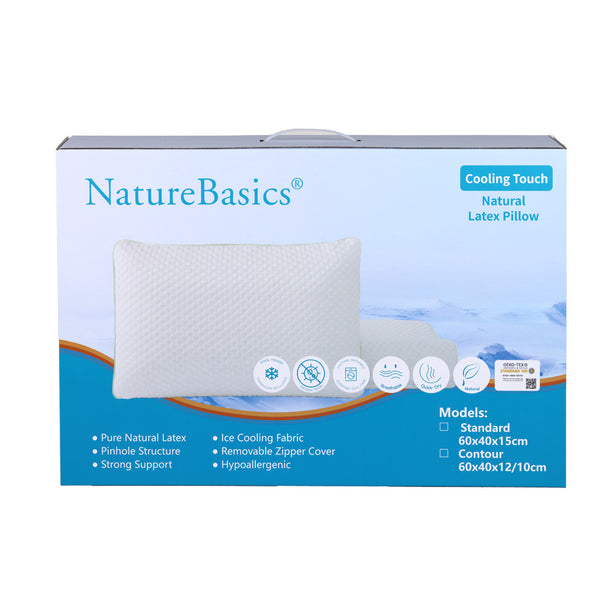 Nature Basics Cooling Touch Natural Latex Pillow