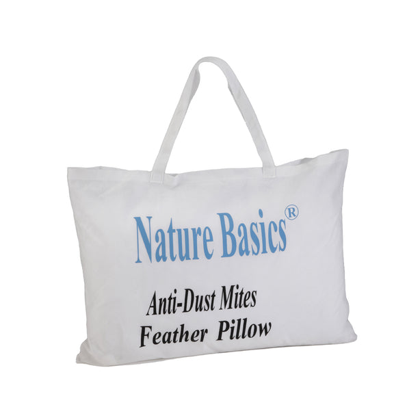 Nature Basics Firm Feather Pillow