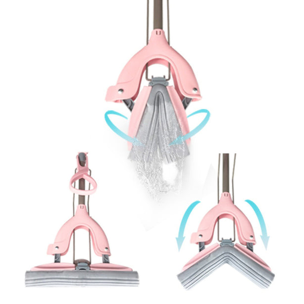 Quick dry PVA sponge floor mop foldable collodion mop strong water absorption