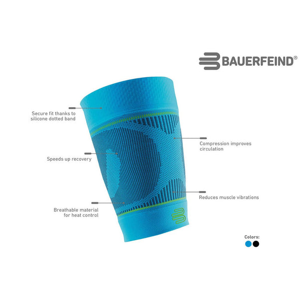 Bauerfeind Sports Compression Sleeves Upper Leg - Border Dot