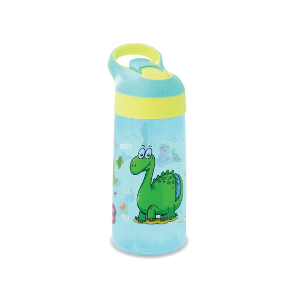 Eplas EBSP 550 PP - kids bottle with cartoon print + straw and handle