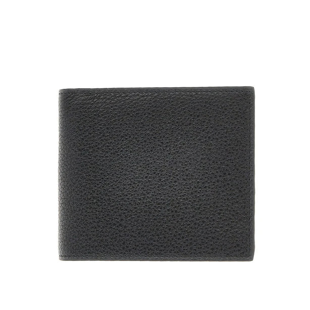 PRADA Grained leather bi-fold wallet