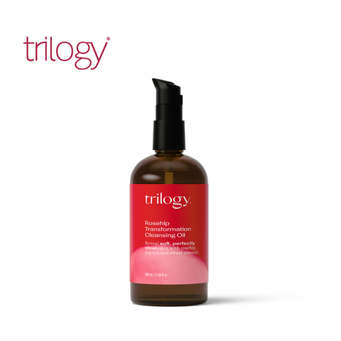 Trilogy Rosehip Transformation Emulsifying Cleansing Oil To Remove Makeup & Soften Skin (Daily Use) 110Ml