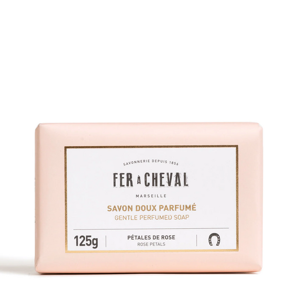 Fer á Cheval Gentle Perfumed Soap Rose Petals 125g