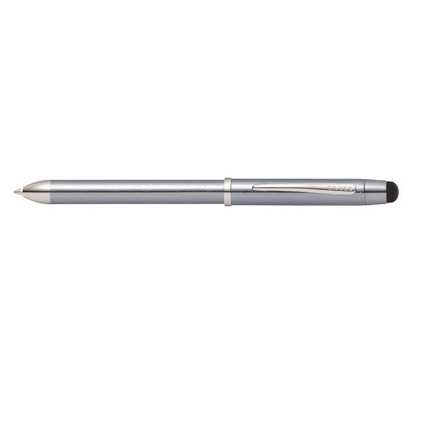 Tech3+ Frosty Steel Lacquer Multifunction Pen