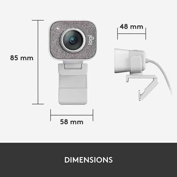 Logitech – Webcam Streaming En Direct, Full Hd 1080p, 60fps, Vidéo