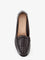 Bottega Veneta Silenzio leather loafers with Intrecciato motif - Espresso