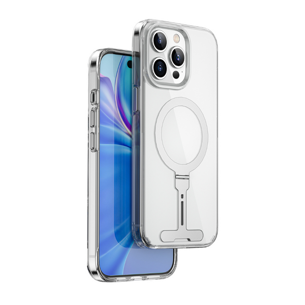 WiWU Space Magnetic Phone Case with Magentic Stand for IP15