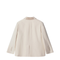 Ivory Single-Breasted Jacket