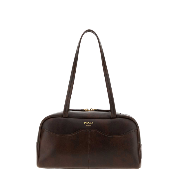 Carry Large Leather Handbags - Cocoa Brown