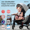 smarTrike STR3 5-in-1 Stroller Trike (Black with Cream Piping)