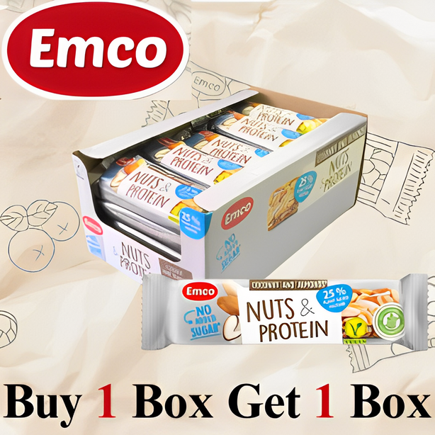 Emco Nuts & Keto Bar (Coconut & Almonds) Buy 1 box Get 1 box Free