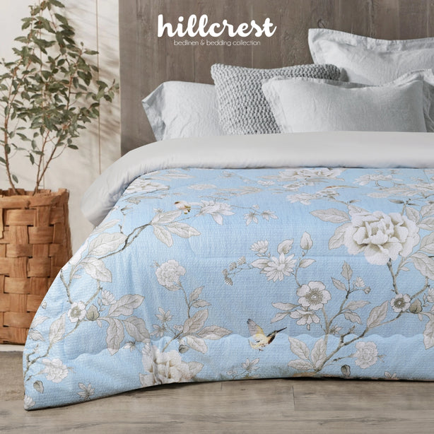 Hillcrest Comfy Lux Printed 988TC Summer Blanket – Jules