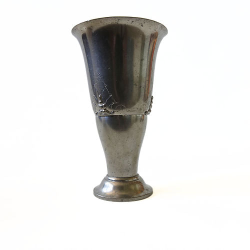Mobler Vintage tin vase from Lamp;L Svenskt tenn Sweden early 1900s