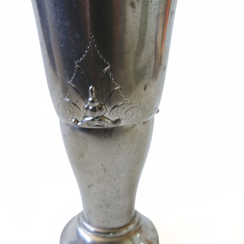Mobler Vintage tin vase from Lamp;L Svenskt tenn Sweden early 1900s