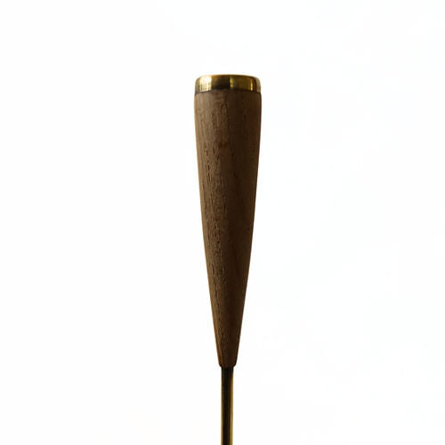 Mobler Vintage medium size copper vase with engravings and handle from Sweden early 1900s
