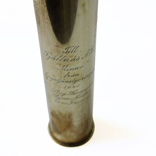 Mobler Vintage authentic medium cartridge case with original engraving