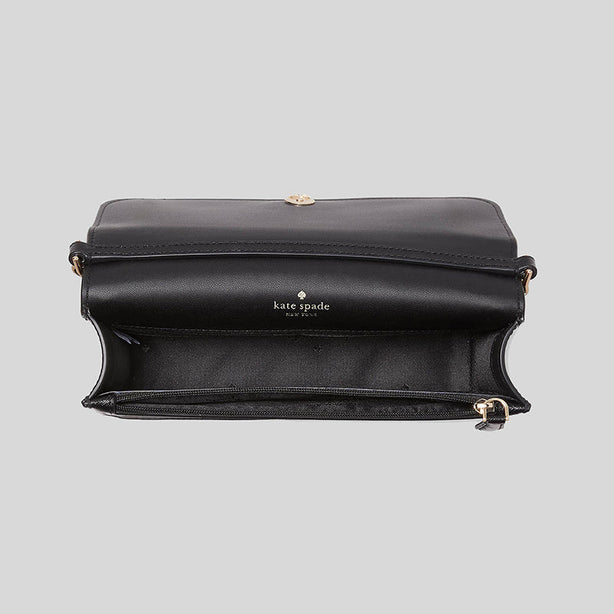 Kate Spade Madison Small Flap Crossbody Black RS-KC586