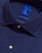 Highr, Navy Blue Dobby, Long Sleeve Shirt