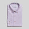 Coupe Cousu, Light Pink Checks, Double Collar Long Sleeve Shirt