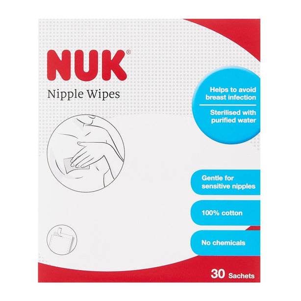 NUK Nipple Wipes 30 Sachet/ Box