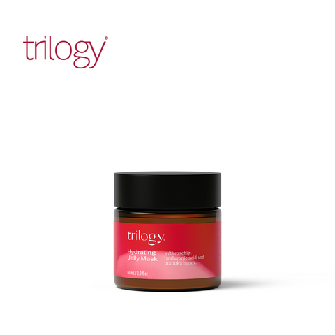 Trilogy Hydrating Jelly Mask With Rosehip, Manuka Honey For Fresh, Hydrated Skin (All Skin Types) 60Ml