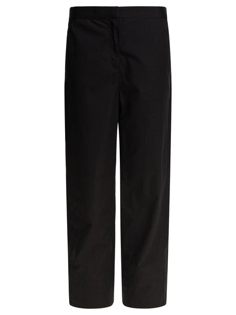 Toteme Casual cotton pants - Black